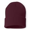 COUVER Unisex Knit Cuff 12 inch Beanie, Maroon, 1 Piece view 1