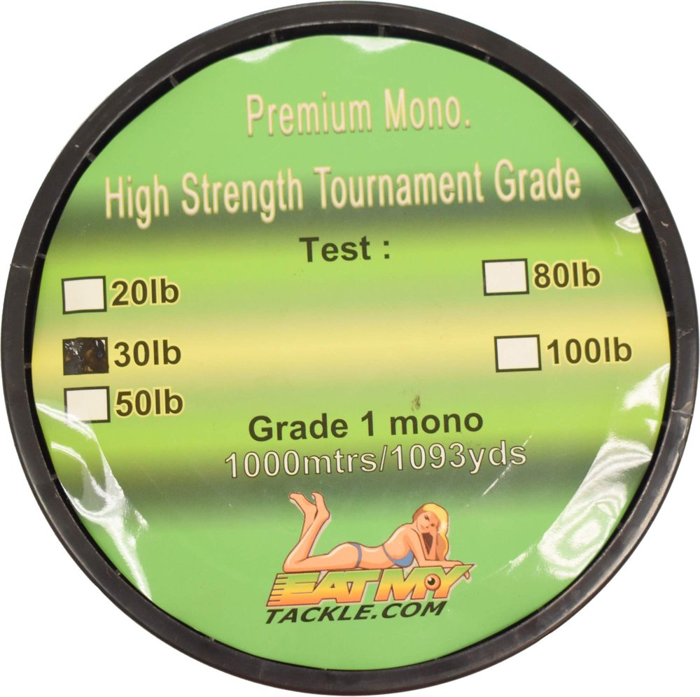 EatMyTackle Monofilament Fishing Line (30 lb.)