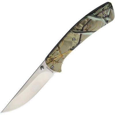 Browning 3220234 Camo Linerlock Tactical EDC Hunting Folding Knife