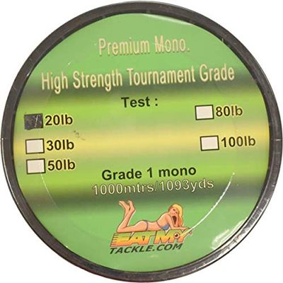 EatMyTackle Monofilament Fishing Line (20 lb.)