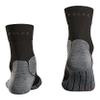 FALKE Women's RU4 Endurance Cool Running Socks, Mid Calf, Medium Cushion, Athletic Sock, Breathable Quick Dry, Nylon, Black (Black-Mix 3010), 6.5-7.5, 1 Pair view 2