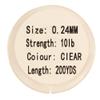 EatMyTackle Fluorocarbon Fishing Leader - 200 Yards (10 lb., Clear) (.066/foot) view 4