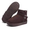 Boots Snow Men Women Winter Ankle Fur Lined Shoes Outdoor Warm Waterproof Booties Anti-Slip(9.5 M US Men - 10.5 M US Women,26.5 cm Heel to Toe view 2