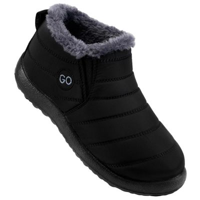 DUOYANGJIASHA Womens Snow Boots Winter Shoes Warm Fur Lined Ankle Booties Waterproof Comfortable Boots for Women
