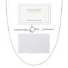 ASHINE 19 inch Silver Chain for Men Necklace for Women Silver Necklace Valentine Jewelry Charm Dainty Replacement for Pendant (1mm Box Chain Spring Ring Clasp 19 Inches) view 1