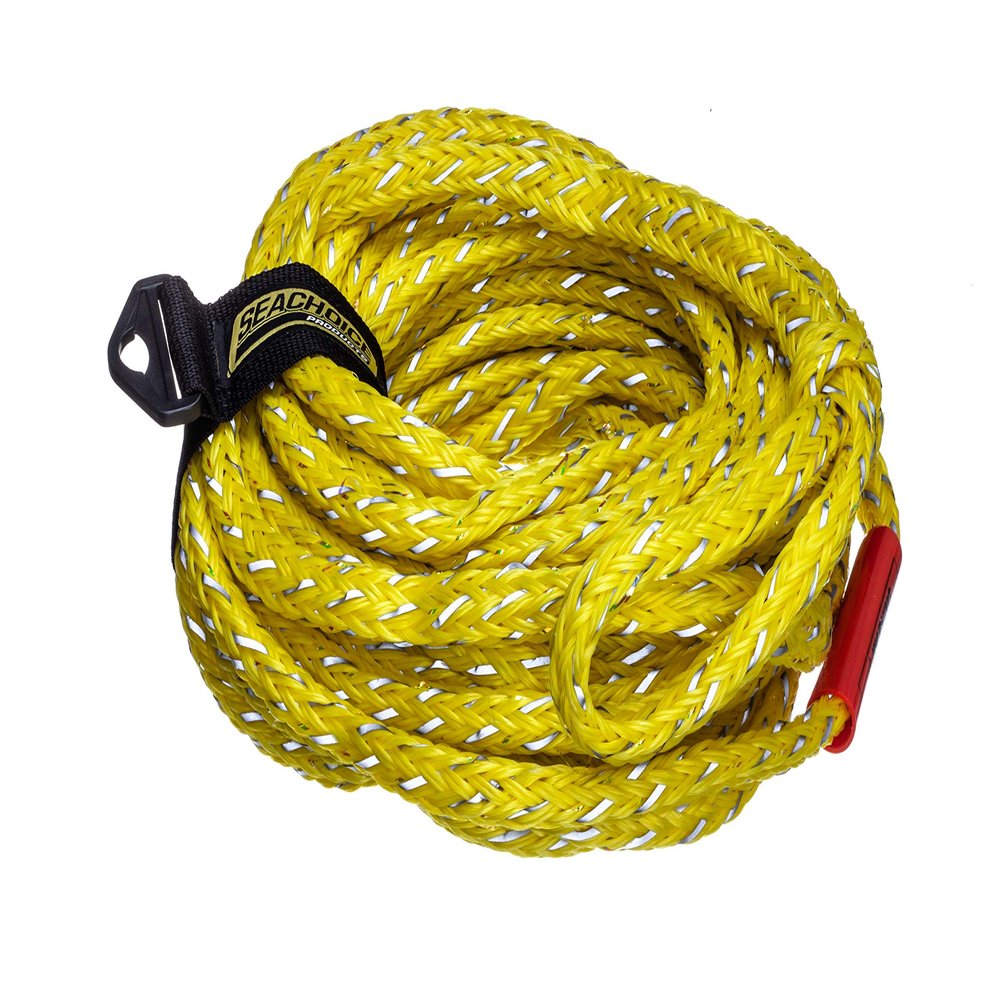 Seachoice Tube Tow Reflective Rope, 60 Ft. Long, Tows Up to 4 Riders