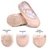 Stelle Ballet Shoes for Girls Toddler Ballet Slippers Soft Leather Boys Dance Shoes for Toddler/Little Kid/Big Kid (Ballet Pink, 8MT) view 4
