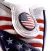 GOOACTION USA Golf Club Heel Shafted Mallet Putter Cover Magnetic Synthetic Leather American Stars and Stripes Flag Patriotic Golf Headcover view 3