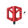 Crankbrothers MTB Pedals Stamp 1 Large Red view 2