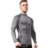2/3 Pack Men's Compression Shirts Long Sleeve Workout Shirts Mock Turtleneck Athletic Base Layer Active Undershirts Tops view 2