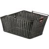 KLICKfix Unisex  Adult Rear Basket 2128051930 Rear Wheel Basket, Black, 44 x 24 x 20 cm view 1