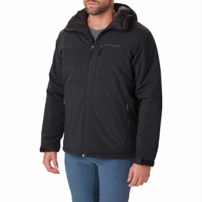 Columbia Men's Gate Racer Softshell, Black, 3X Big
