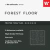 Forest Floor 3/8 Inch Thick Printed Foam Tiles, Premium Wood Grain Interlocking Foam Floor Mats, Anti-Fatigue Flooring  Stylish Flooring Solution, Carbon, 100 Sq Ft view 2