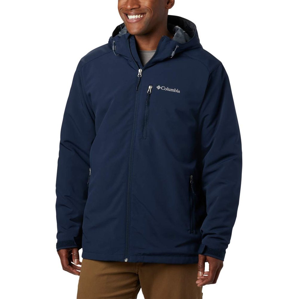 Columbia Men's Gate Racer Softshell, Collegiate Navy, XX-Large
