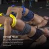 Crossover Symmetry Hip & Core System - Loop Resistance Home Workout Bands to Stretch and Strengthen Legs, Butt, HIPS, Thighs and Glutes, Includes Online Exercise & Training Guide, Yellow/Light view 3