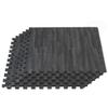Forest Floor 3/8 Inch Thick Printed Foam Tiles, Premium Wood Grain Interlocking Foam Floor Mats, Anti-Fatigue Flooring  Stylish Flooring Solution, Carbon, 24 Sq Ft view 1