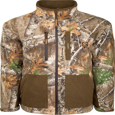 Drake Hydrohush Midweight Full Zip Jacket with Agion Realtree Edge SM