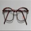 Thalia Grazia For Ladies/Women Full-Rim Spring Hinges Shape Upscale Sleek Vision Care Eyeglasses/Spectacles (50-16-135, Red/Lavender) view 2