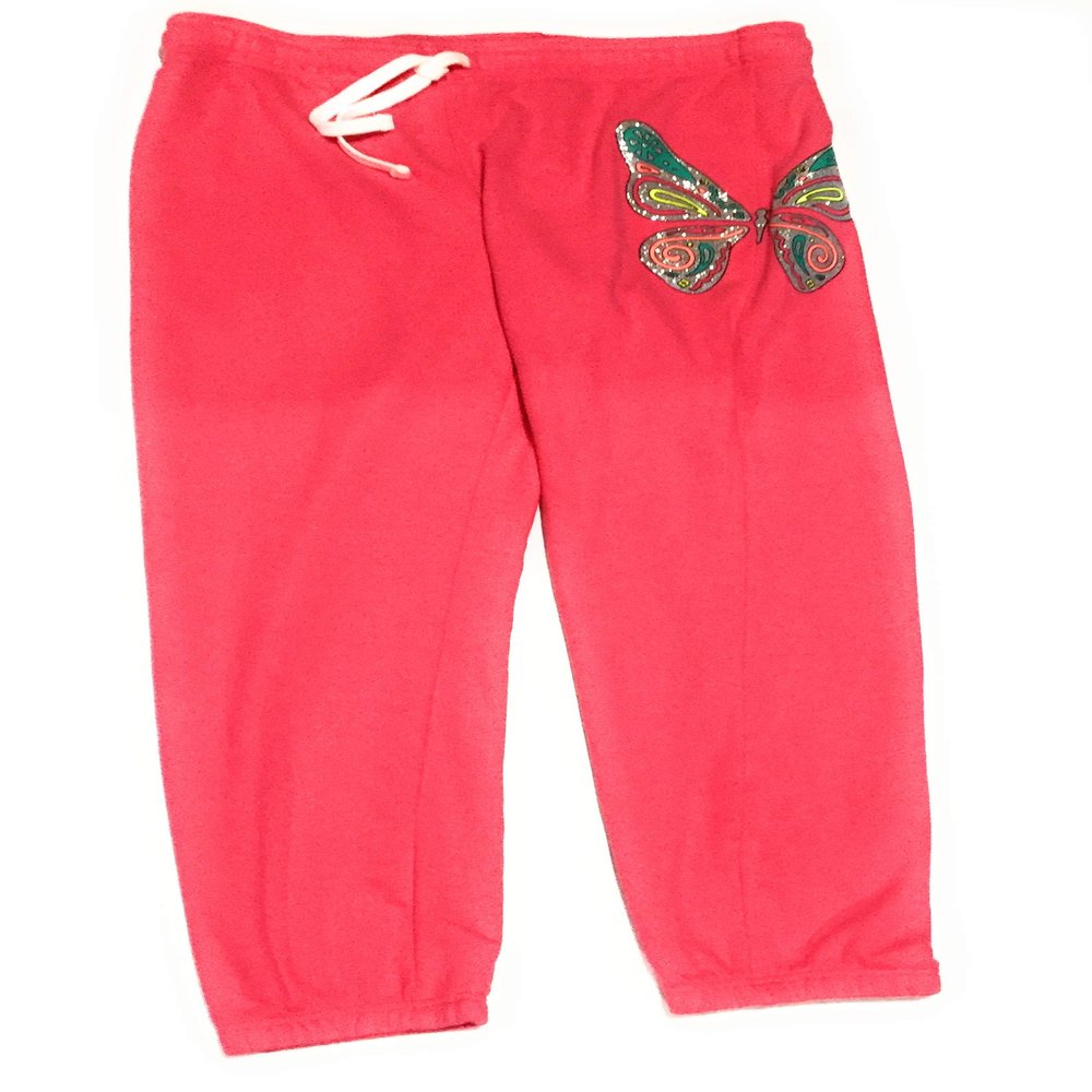 Joe Boxer Missy Graphic Fleece Sweat Pant Large