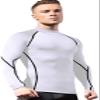2/3 Pack Men's Compression Shirts Long Sleeve Workout Shirts Mock Turtleneck Athletic Base Layer Active Undershirts Tops view 2
