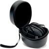 Walker's Muff Protective Case | Weather-Resistant Durable Shockproof Dustproof EVA Carbon Finish Hunting Range Shooting Earmuff Carrying Case, Nylon Lanyard view 1