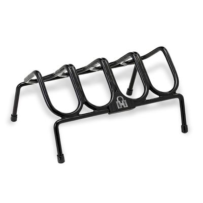 Hornady Pistol Rack for Gun Safe, Holds 4 Handguns  Gun Stand for Handgun Storage and Organization, for Pistols and Revolvers  Scratch-Resistant with Non-Slip Feet  Maximize Gun Safe Space, Black