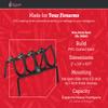 Hornady Pistol Rack for Gun Safe, Holds 4 Handguns  Gun Stand for Handgun Storage and Organization, for Pistols and Revolvers  Scratch-Resistant with Non-Slip Feet  Maximize Gun Safe Space, Black view 4