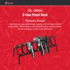Hornady Pistol Rack for Gun Safe, Holds 8 Handguns  Gun Stand for Handgun Storage and Organization, for Pistols and Revolvers  Scratch-Resistant with Non-Slip Feet  Maximize Gun Safe Space,Black view 2