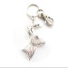 Deer Antler keychain, Deer Jewelry, Wildlife Jewelry, Woodland Animal keyring with Swivel Clasp view 1