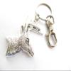 Deer Antler keychain, Deer Jewelry, Wildlife Jewelry, Woodland Animal keyring with Swivel Clasp view 2