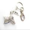 Deer Antler keychain, Deer Jewelry, Wildlife Jewelry, Woodland Animal keyring with Swivel Clasp view 3