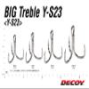 Decoy Big Treble for Monster Class Y-S23 Saltwater Fishing Treble Hook Size 10/0 view 3