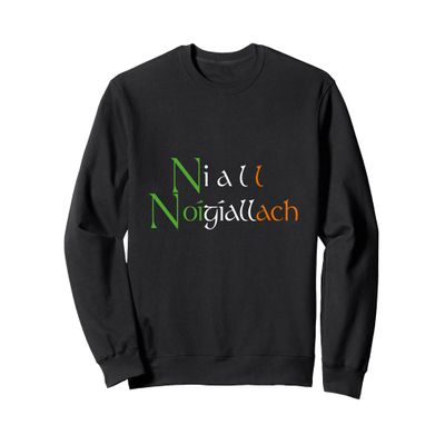 Niall of the Nine Hostages Irish Flag Colors Sweatshirt Sweatshirt
