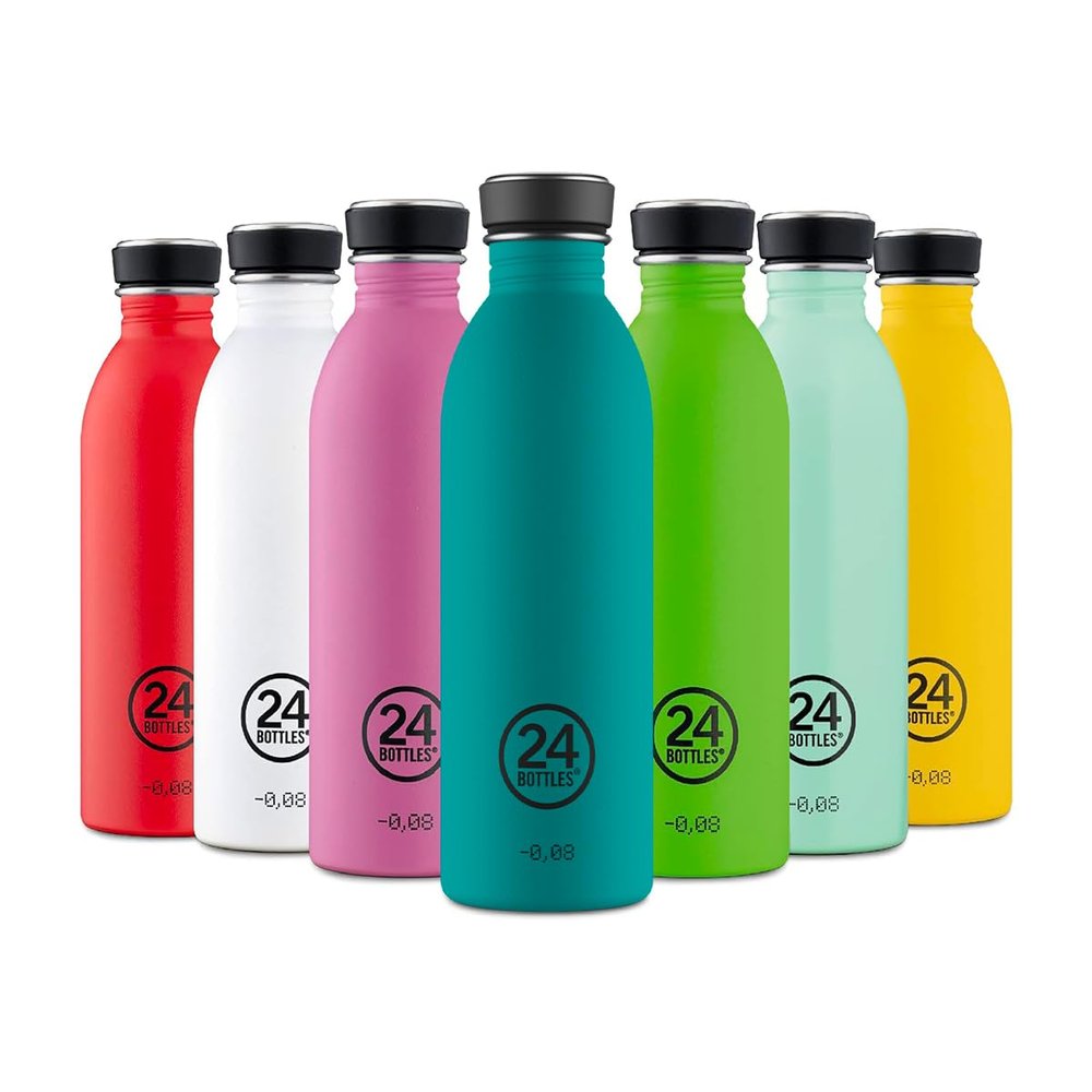 24Bottles Urban bottle 500ml Daily usage Black,Blue Stainless steel