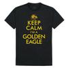 Cal State L.A. Golden Eagles Keep Calm Tee, Navy, Medium view 1
