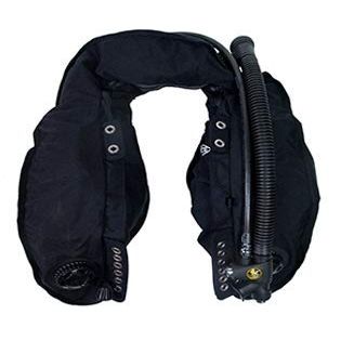 Poseidon One Wing 50 Single Tank BCD Wing in One Design (Black)