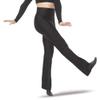 Alexandra Collection Just for Kix Black High Waist Jazz Pant Black Adult Small view 2