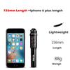 WILD MAN Aluminium Alloy Portable Mini Bike Bicycle Floor Pump Ultralight Hand Inflator for Schrader/Presta Valve (Silver) view 4