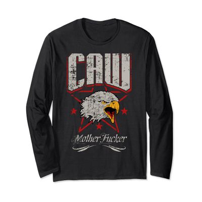 Caw Mother F Patriotic Eagle Long Sleeve For Real Americans