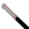 Buttendz Flux Z Hockey Stick Replacement Grip - Reusable Design, Large Knob Player Grip to Maximize Power, Accuracy and Stick Control, Fits All Stick Sizes (White/Red Drip)
