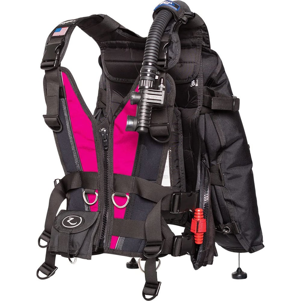 Zeagle Standard Front Panel for Zena BC/BCD (Neon Pink, Medium)