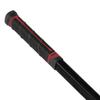Buttendz Future Rubber Replacement Hockey Grip - Step Down Knob, Two-Tiered Player Knob with Twirl, Fits All Stick Sizes for Superior Control and Puck Feel (Black, Fire Drip)