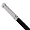 Buttendz Future Rubber Replacement Hockey Grip - Step Down Knob, Two-Tiered Player Knob with Twirl, Fits All Stick Sizes for Superior Control and Puck Feel (White, Black Drip)