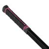 Buttendz Future Rubber Replacement Hockey Grip - Step Down Knob, Two-Tiered Player Knob with Twirl, Fits All Stick Sizes for Superior Control and Puck Feel (Black, Pink Drip)