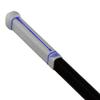 Buttendz Flux Z Hockey Stick Replacement Grip - Reusable Design, Large Knob Player Grip to Maximize Power, Accuracy and Stick Control, Fits All Stick Sizes (White/Blue Drip) view 1