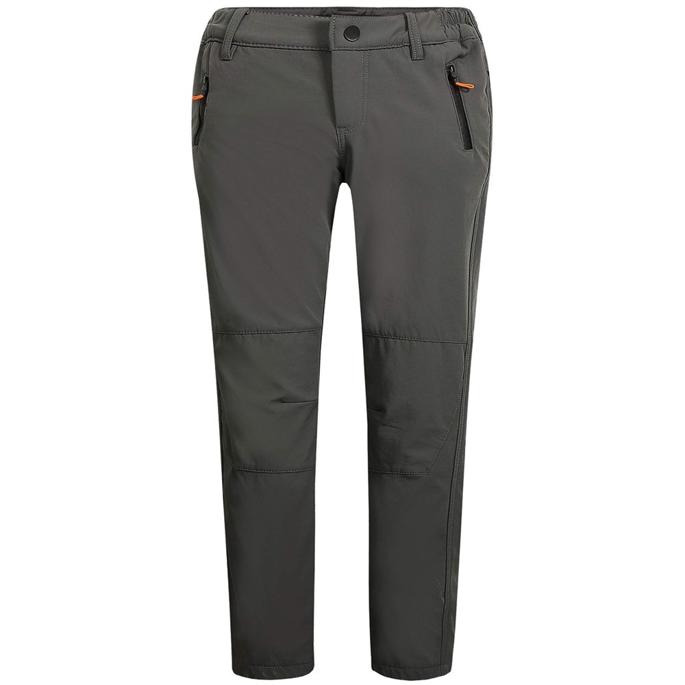 Camii Mia Women's Winter Warm Outdoor Slim Windproof Waterproof Ski Snow Fleece Hiking Pants (34W x 30L, Charcoal Grey)
