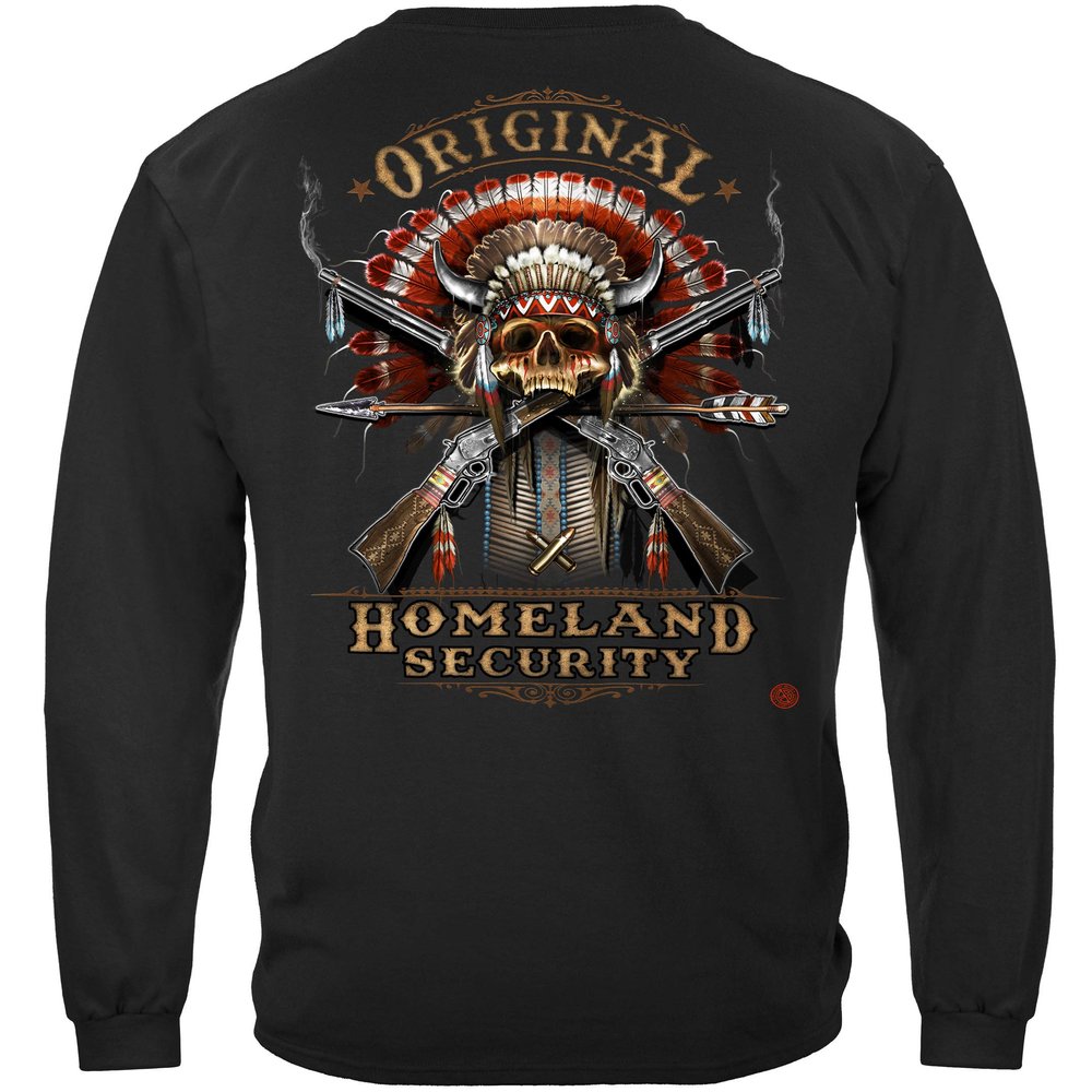 Freedom Shirts | 2A Original Homeland Security Long Sleeve Shirt ADD-RN2395LSL