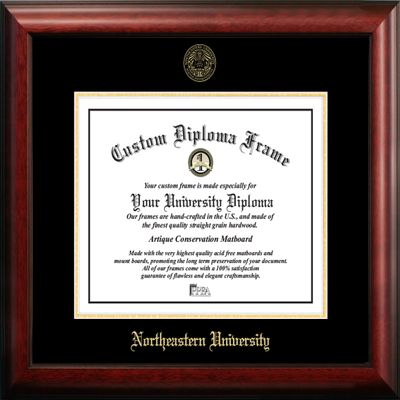 Campus Images Northeastern University 14 x 11 Inches Gold Embossed Diploma Frame