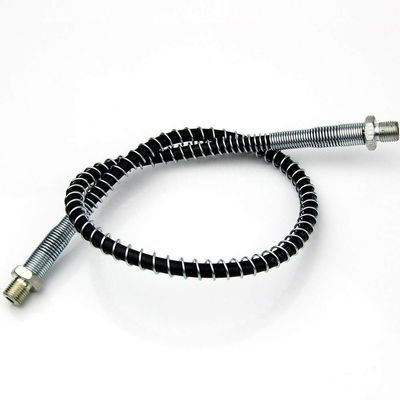 PCP Airforce Paintball Pneumatics Device 1 Meter M10x1 Male Thread High Pressure Hose Nylon Hose Carbon Steel Connection 30MPA