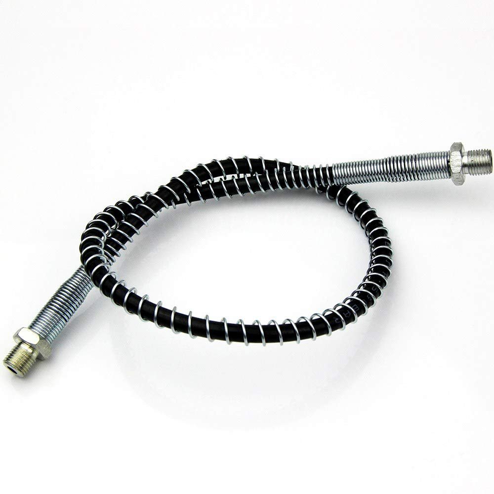 PCP Airforce Paintball Pneumatics Device 1 Meter M10x1 Male Thread High Pressure Hose Nylon Hose Carbon Steel Connection 30MPA